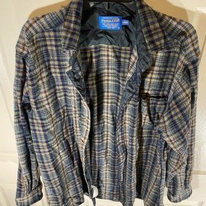 Pendelton 100% wool flannel button down.